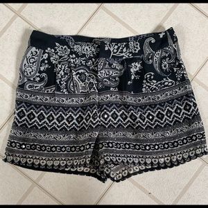 Boutique flowy shorts